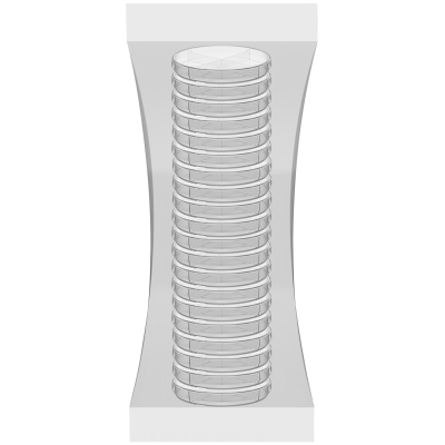 Чашка Петри Перинт 4-секц. стер. диаметр 90мм, 20шт/уп ЧБН4-В-14х90