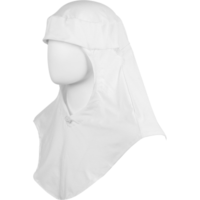 Балаклава трикотаж плотность 160г с вентиляцией р-р универсальный цв.белый