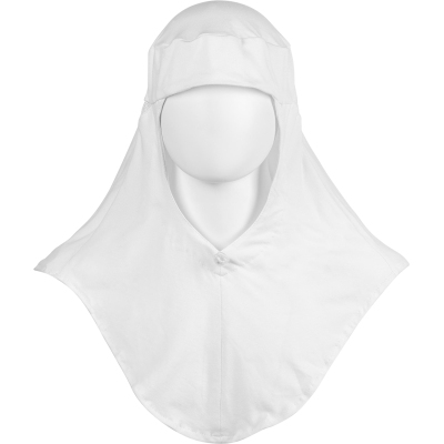 Балаклава трикотаж плотность 160г с вентиляцией р-р универсальный цв.белый