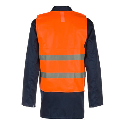 Жилет сигнальный Тип 2 (2класс), цв.оранжевый(р.XXXL/60-62)