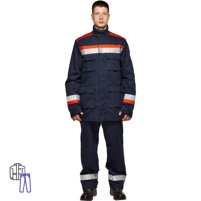 Костюм летний 'Энергия Арамид' тип АЛ-3 ЗЭТВ 21,2 кал/см2 (52-54) 170-176