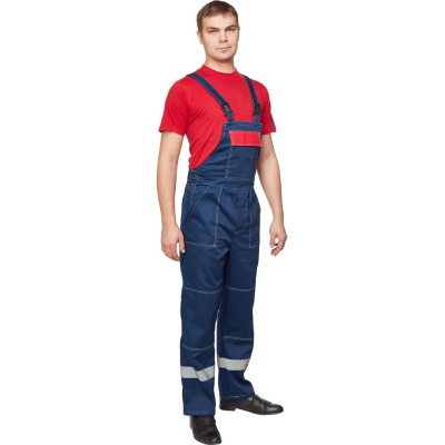Костюм рабочий летний муж. Л20-КПК син/красн (р.52-54) 194-200 (Арсенал-СП)