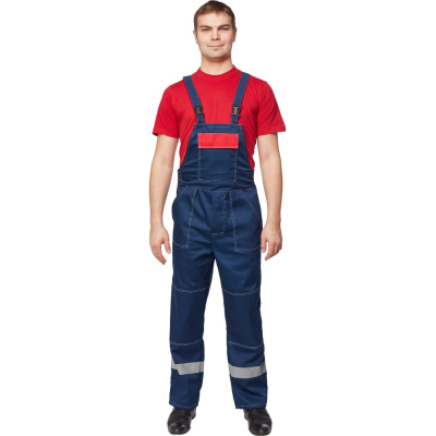 Костюм рабочий летний муж. Л20-КПК син/красн (р.56-58) 194-200 (Арсенал-СП)