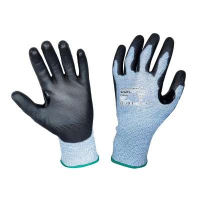 Перчатки защитные от порезов SCAFFA Рубеж ПУ С DY110D-PU-HS р.8