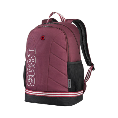 Рюкзак WENGER Collegiate Quadma 16'крас.,100% полиэст,33х17х43см,22л,611668