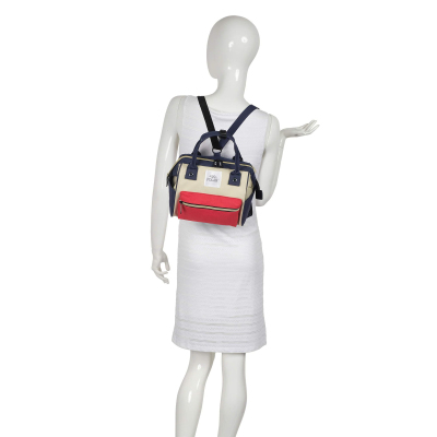 Рюкзак сумка женская Bordo/White, арт. 18242