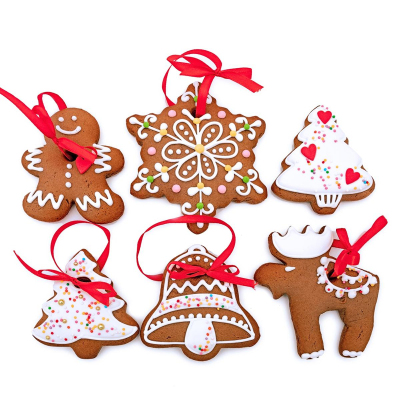 Набор пряников для творчества - Елочные игрушки, 700г,НГ арт.288