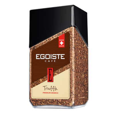 Кофе растворимый EGOISTE сублимированный Truffle, 95гр ст/б