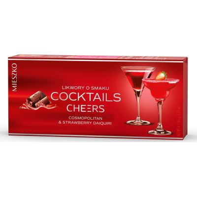 Конфеты Mieszko ликерные со вкусом коктелей, 185г