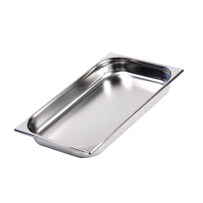 Гастроемкость LUXSTAHL нерж.сталь, GN 1/1, 53х32,5х6,5см, (га03)