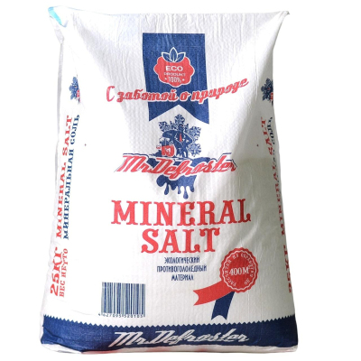 Реагент противогололедный Mr. Defroster Минеральная соль 25кг