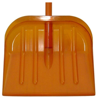 Лопата снеговая БАРСКАЯ поликарбонат алюмин. V-ручка 5460