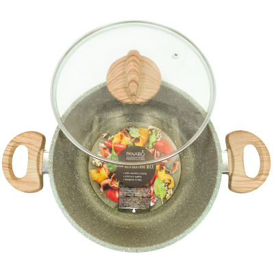 Кастрюля 4л Panairo OliverStone Max c крышкой