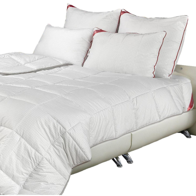 Подушка , 70х70см, (Полиэстер/ткань Антистресс), 800г, Мелкая клетка