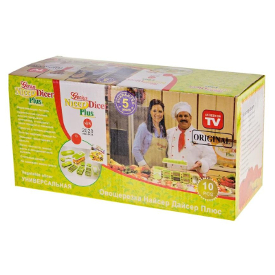 Овощерезка Nicer-Dicer, ручная, пластик (22745)