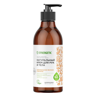 Подарочный набор SYNERGETIC гель д/д 380 мл, крем д/р 380 мл