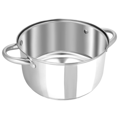 Кастрюля нерж Greta 2,5л , D=19cм, GS02253