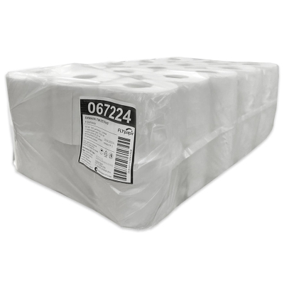 Бумага туалетная белая 1сл 60м 30 рул/уп 067224