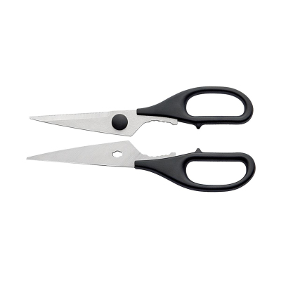 Ножницы универсальные для кухни, 20 см, черный, INGE (724112)