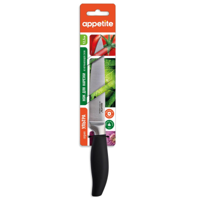 Нож нерж Ультра д/нарезки 12,5см , HA01-4