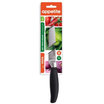 Нож нерж Ультра универс 15см , HA01-3