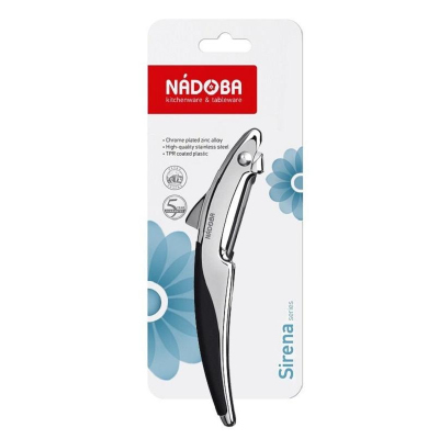 Овощечистка с плавающим лезвием, хром (721213)