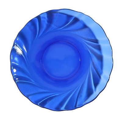 Тарелка стекл 17см десертная SEA BRIM SAPHIR