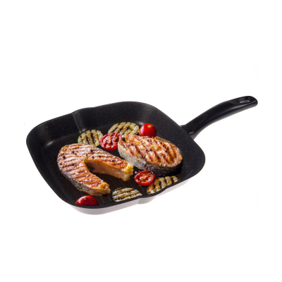 Сковорода -гриль 27х27см Panairo Lordom c крышкой