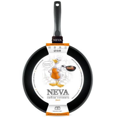 Сковорода Neva Black, лит.алюм, АП, d=28см, 60071667