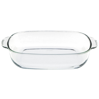 Форма для выпечки стекл прям 34х22х6см/2,4л с руч ТМ Appetite