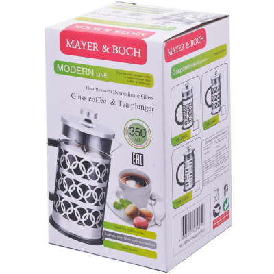 Френч-пресс нерж 350мл MB, 28853