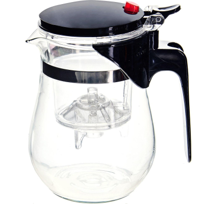 Чайник заварочный 500мл стекл.MB дав/клап, 4025