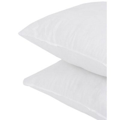 Подушка Luscan 40х40 (набор 2 шт.) (ПЭ100%/спанбонд), белый