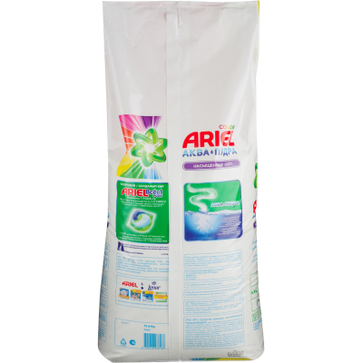 Порошок стиральный Ariel Аква Пудра Color автомат 15кг д/цветного белья