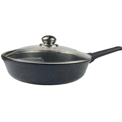 Сковорода индукц. 24см Panairo Chief inductionс кр.и съем руч soft-touch