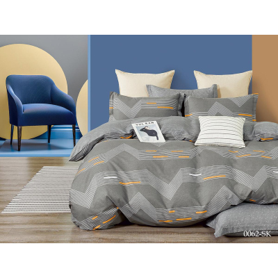 Постельное белье 1,5сп Сатин (нав.50х70-2) 16/0062-SK