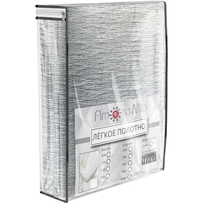 Тюль Amore Mio Органза RAIN Organza-01 6,0х2,7 1 шт Шампань, 65240