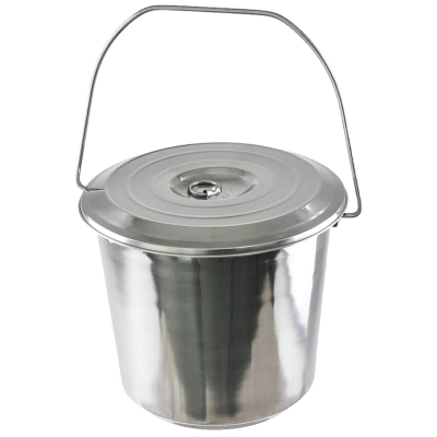 Ведро нерж 10,0л с/кр , HE6297-10