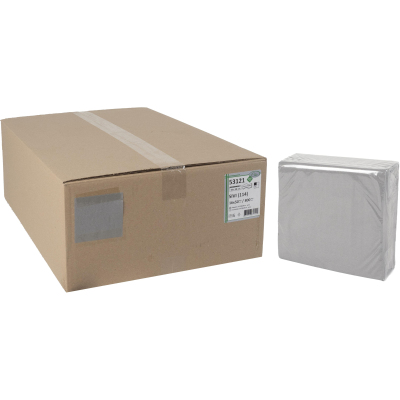 Салфетки S.Point 38х38см серые 50шт 16пач/уп