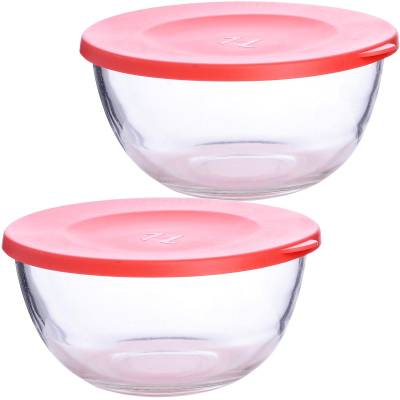 Набор контейнеров MB с крышками,1л.стекло 31178