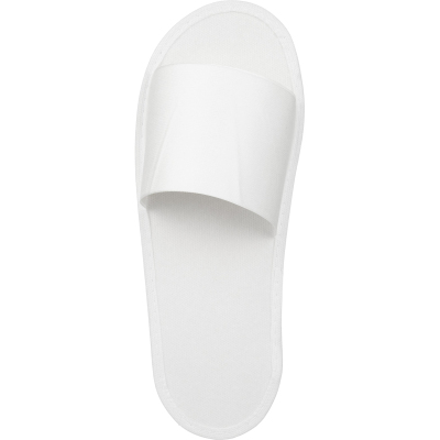 Тапочки одноразовые спанбонд, отк.мыс, спанбонд/картон 2мм 150пар/уп