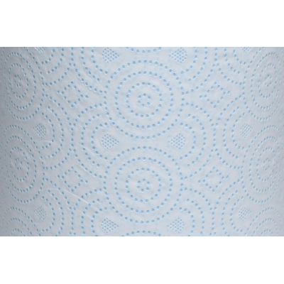 Полотенца бумажные д/дисп. Luscan Prof /2сл. цвет.тиснение 150м, 6рул/уп