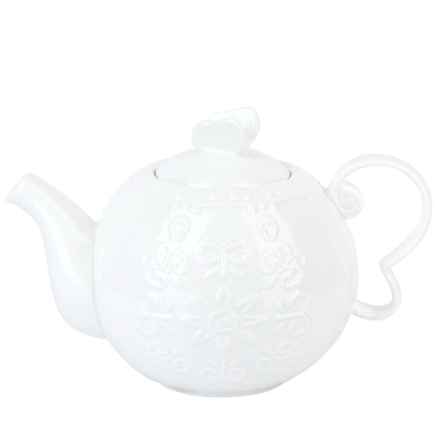 Чайник заварочный Маршмеллоу 19,5х11,5х12,5см v=750мл фарфор 0530305