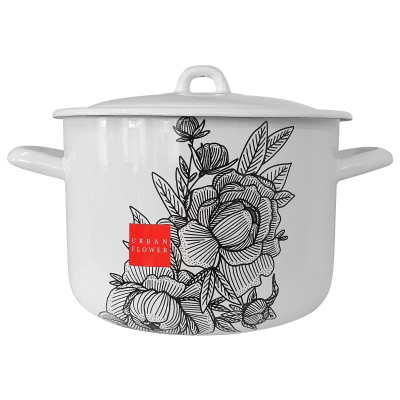 Кастрюля эмал 2,9л Urban flower 550001975
