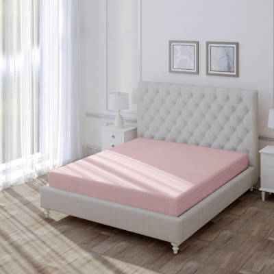 Простыня евро 220х240 см, страйп-дизайн, 105г/м2, Silver Rose 782093