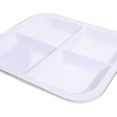 Менажница 23,5х23,5х2,5см фарфор LR, 30563