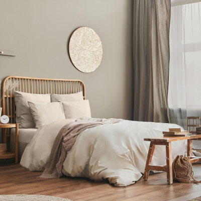 Наволочка 70х70 см, 2 шт/наб, перкаль, 120г/м2, Naturel 786750