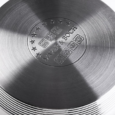 Кастрюля MB c крышкой, нерж.сталь, V=5,1л., 30949