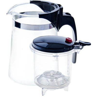 Чайник заварочный (0,5л) стекл.MB дав/клап, 4026