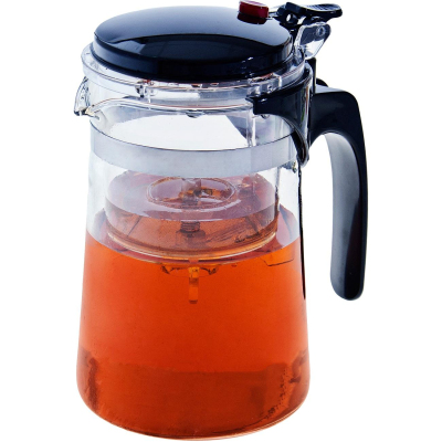 Чайник заварочный (0,5л) стекл.MB дав/клап, 4026